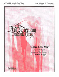 Maple Leaf Rag Handbell sheet music cover